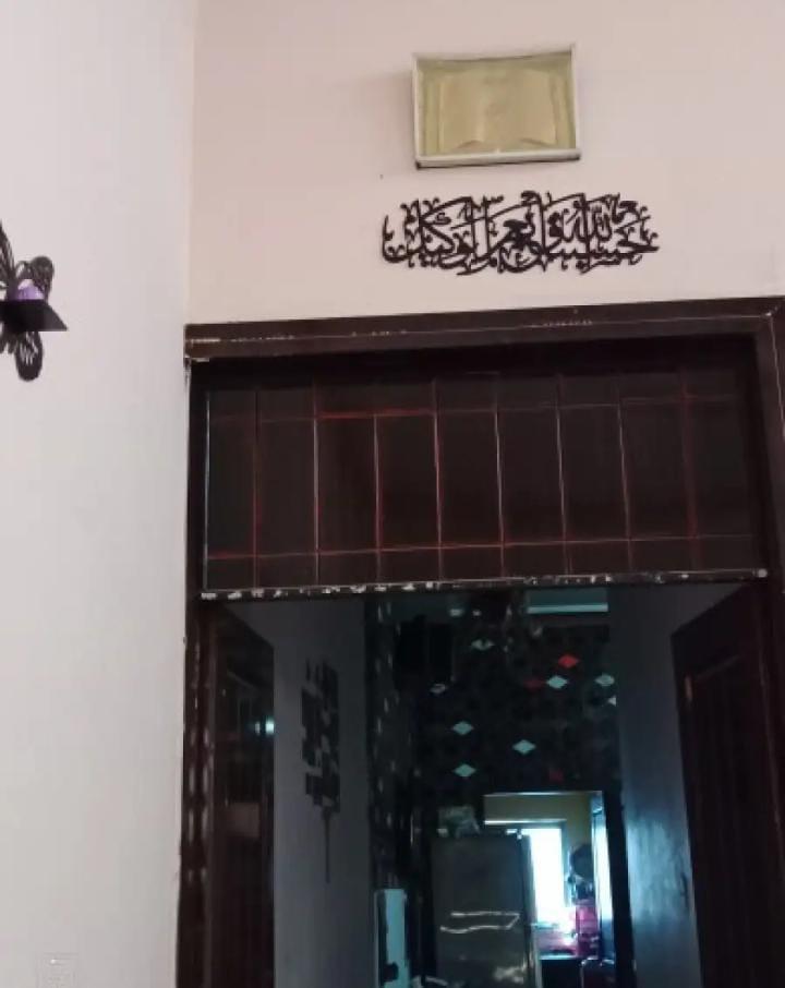 Hasbunallahu wa nimal wakeel calligraphy wall art in black wood